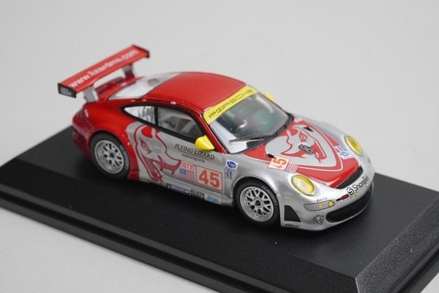 1:64 MINICHAMPS 640076445 Porsche 911 GT3 RSR Sebring 2007 #45 model car