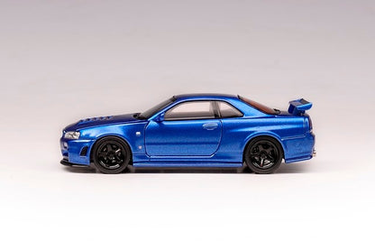 [ Pre-order ] M63416 MOTORHELIX 1:64 NISMO R34 GT-R Z-tune Bayside Blue