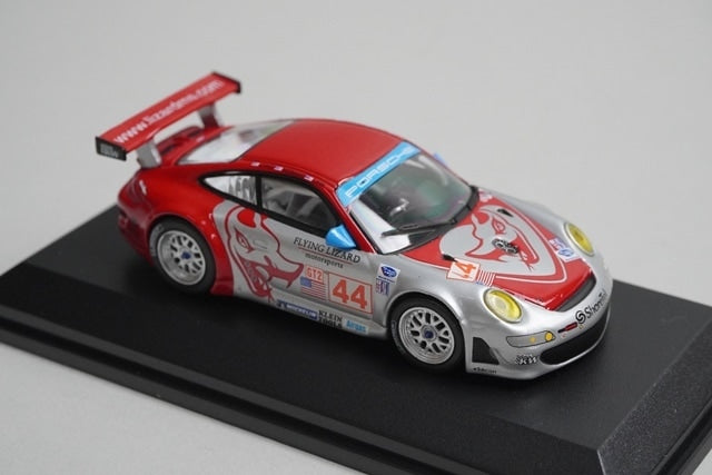 1:64 MINICHAMPS 640076444 Porsche 911 GT3 RSR ALMS 2007 #44 model car