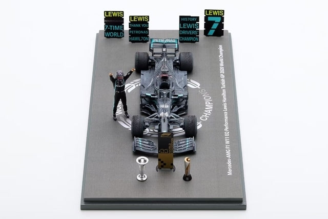 SP614 Spark 1:43 Mercedes F1 W11 Türkiye Turkish GP 2020 World Champion Dirty Ver #44 L.Hamilton LP2000 Special Order