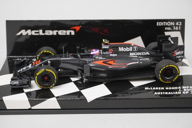 1:43 MINICHAMPS 537164322 McLaren Honda MP4-31 2016 #22 model car