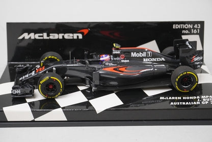 1:43 MINICHAMPS 537164322 McLaren Honda MP4-31 2016 #22 model car