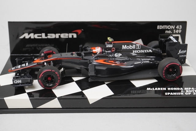 1:43 MINICHAMPS 537154322 McLaren Honda MP4-30 2015 #22 model car