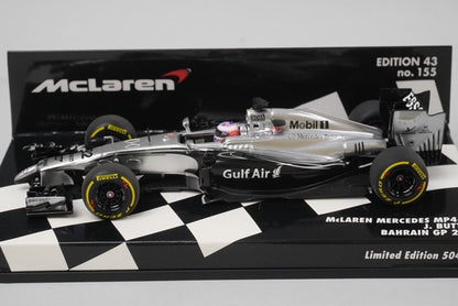 1:43 MINICHAMPS 530144422 McLaren Mercedes MP4-29 Bahrain 2014 #22 model car