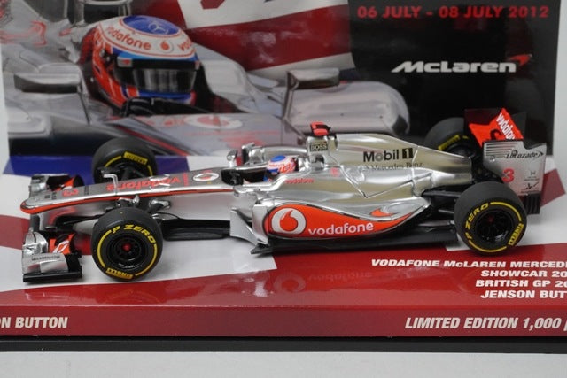 1:43 MINICHAMPS 533124373 McLaren Mercedes Show Car British GP 2012 #3 model car