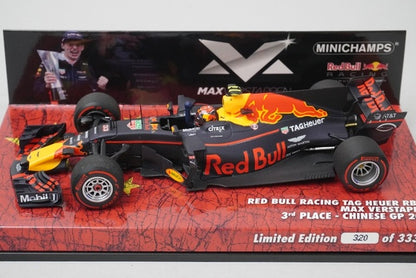 1:43 MINICHAMPS 413170233 Red Bull Racing TAG Heuer RB13 China 2017 #33 model car