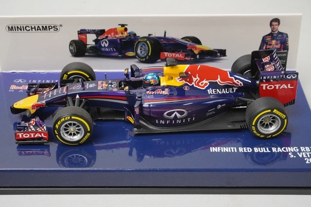 1:43 MINICHAMPS 410140001 Infiniti Red Bull Racing RB10 2014 #1 model car
