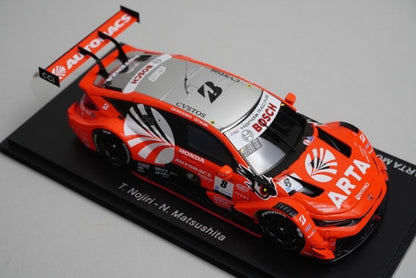1:43 Spark SGT151 Honda ARTA Mugen Civic Type R-GT Super GT GT500 2024 #8 model car