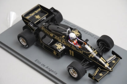 1:43 Spark S7290 Lotus 95T East American GP 2nd 1984 #11 model car