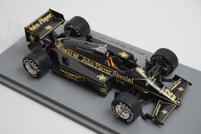 1:43 Spark S7154 Lotus 97T Belgian GP Winner 1985 #12 model car