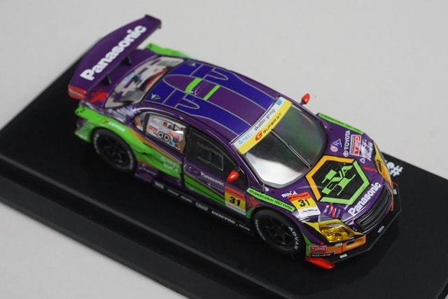 1:64 apr KC351B Evangelion RT Test Type-01 apr Corolla Super GT GT300 2010 #31 model car
