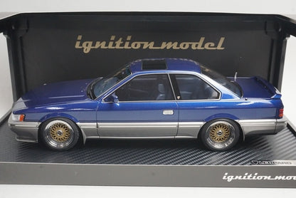 1:18 ignition model IG3701 Nissan Leopard 3.0 Ultima Blue/Silver model car