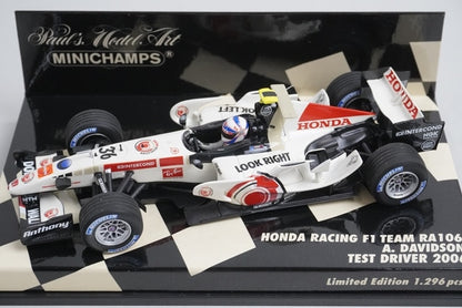 1:43 MINICHAMPS 400060036 Honda Racing F1 Team RA106 2006 #36 model car