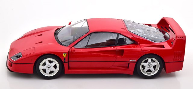 [ Pre-order ] KKDC180691 KK scale 1:18 Ferrari F40 1987 with black seats Red (reproduction)