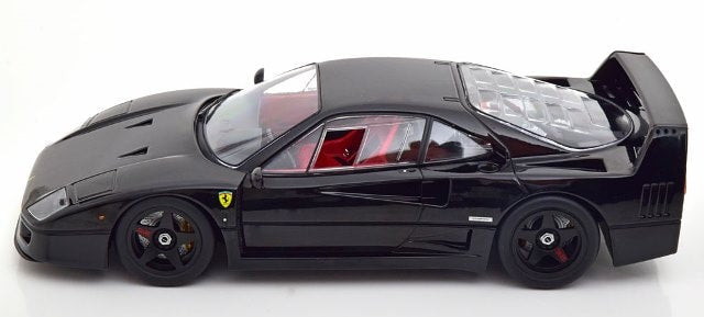 [ Pre-order ] KKDC180812 KK scale 1:18 Ferrari F40 1990 Lightweight Black (reproduction)