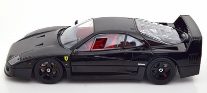 [ Pre-order ] KKDC180812 KK scale 1:18 Ferrari F40 1990 Lightweight Black (reproduction)