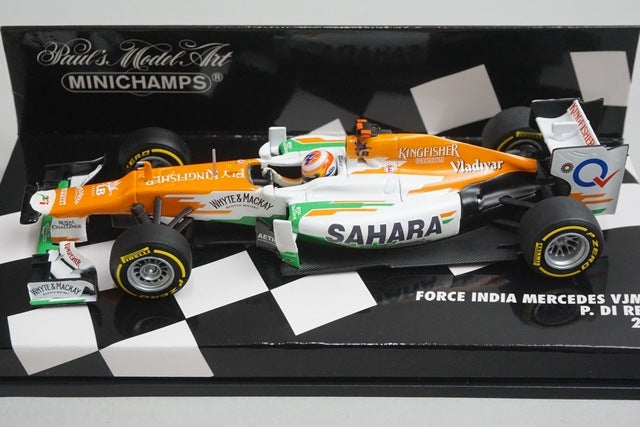 1:43 MINICHAMPS 410120011 Force India Mercedes VJM05 2012 model car