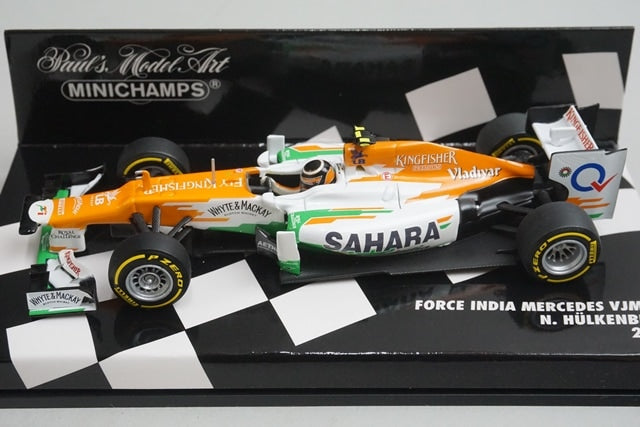 1:43 MINICHAMPS 410120012 Force India Mercedes VJM05 2012 model car