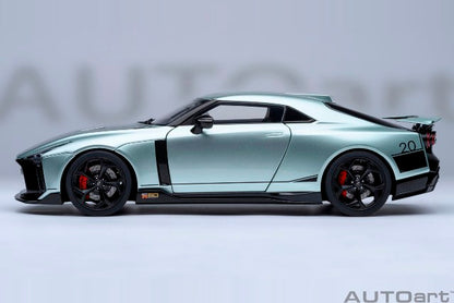77512 AUTOart 1:18 Nissan GT-R50 by ITALDESIGN Metallic Green Black model car