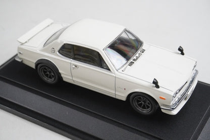 1:43 EBBRO 43582 Nissan Skyline GT-R KPGC10 1971 White model car