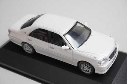 1:43 KYOSHO JC10028W J Collection Special Order Toyota Crown Athlete V Pearl White model car