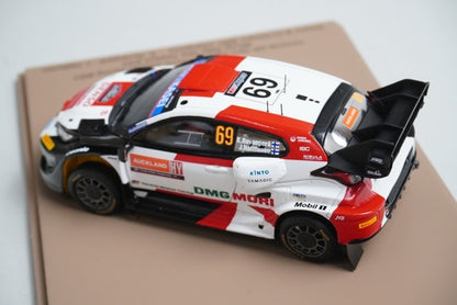 1:43 Spark S6713 Toyota GR Yaris WRC New Zealand Rally 2022 #69 model car