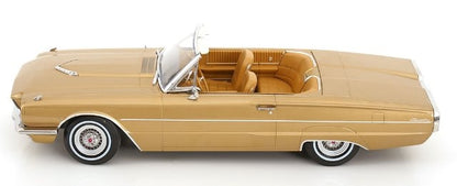 [ Pre-order ] KKDC181342 KK Scale 1:18 Ford Thunderbird Convertible 1966 Gold Metallic