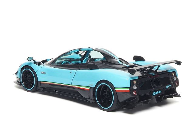 [ Pre-order ] 850630001 BBR 1:18 Pagani Zonda Uno coupe diecast full open Torches and carbon - BASIC PACK