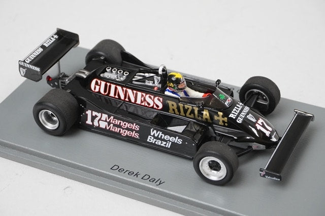 1:43 SPARK S7171 March 811 British GP 1981 #17 D.Daly model car