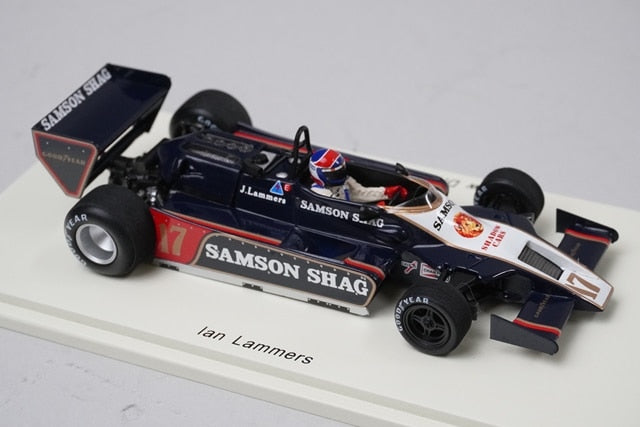 1:43 SPARK S7370 Shadow DN9 Argentine GP 1979 #17 I. Lammers model car