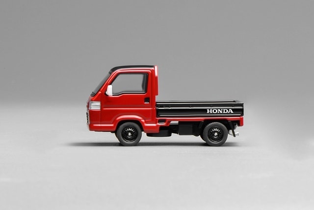 [ Pre-order ] M65602 MOTORHELIX 1:64 Honda ACTY Truck Town Spirit Color Style FlameRed x Black