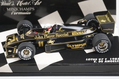 1:43 MINICHAMPS 430850011 Lotus 97T 1985 #11 model car
