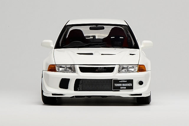 [ Pre-order ] M84305 MOTORHELIX 1:18 Mitsubishi Lancer Evolution VI GRS T.M.E SCOTIA WHITE