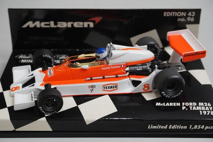 1:43 MINICHAMPS 530784308 McLaren Ford M26 1978 #8 model car