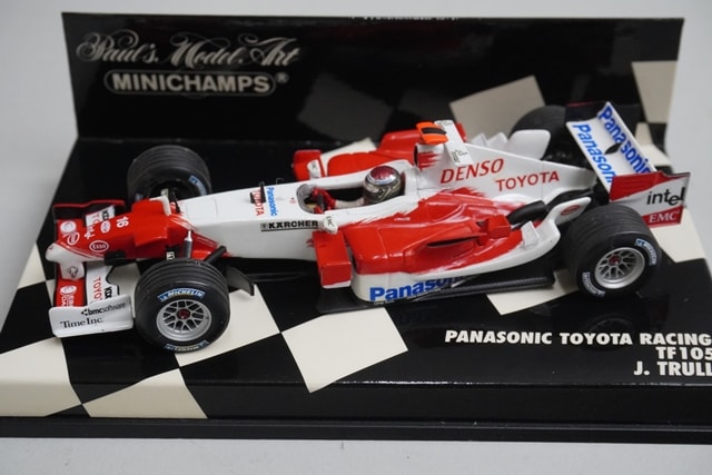 1:43 MINICHAMPS 400050016 Panasonic Toyota Racing TF105 #16 model car