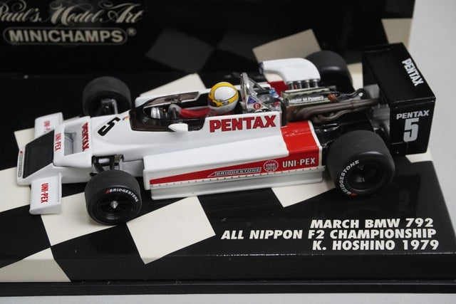1:43 MINICHAMPS 400790005 March BMW 792 All Japan F2 Championship 1979 #5 model car