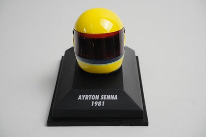 1:43 MINICHAMPS 540381115 Helmet 1981 Ayrton Senna model car