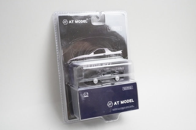 AT64008 AT MODEL 1:64 Mazda RX7 FC3S Infini Metallic Black Blister Packaging model car