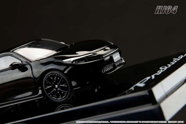 HJ641085BK Hobby Japan 1:64 Honda Prelude 2025 Crystal Black Pearl model car