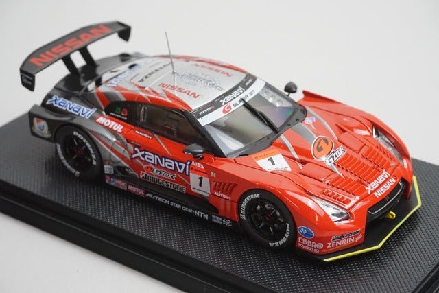 1:43 EBBRO 44201 Nissan Xanavi Nismo GT-R Nismo Festival 2008 #1 model car