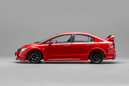 [ Pre-order ] M85415 MOTORHELIX 1:18 Scale Honda Civic Type R (FD2) MUGEN RR Milano Red