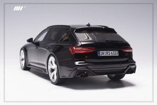 MOTORHELIX 1:18 Scale Audi RS6 Avan C8 2019 Black