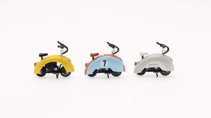 Furuya 1:64 Beetle Moto Motorcycle (Yellow)
