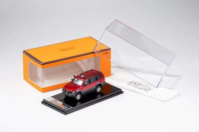 KS-015-116 GCD Gaincorp Products 1:64 Toyota Land Cruiser Prado 90 Burgundy RHD model car