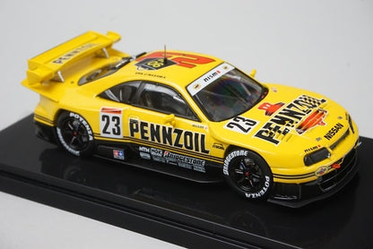 1:43 EBBRO 44251 Nissan Pennzoil Nismo GT-R Motegi GP 1998 #23 Yellow model car