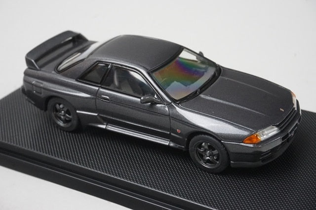 1:43 EBBRO 44131 Nissan Skyline GT-R Nismo R32 1990 Gun Gray model car