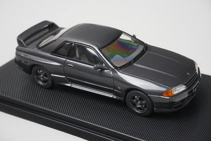 1:43 EBBRO 44131 Nissan Skyline GT-R Nismo R32 1990 Gun Gray model car