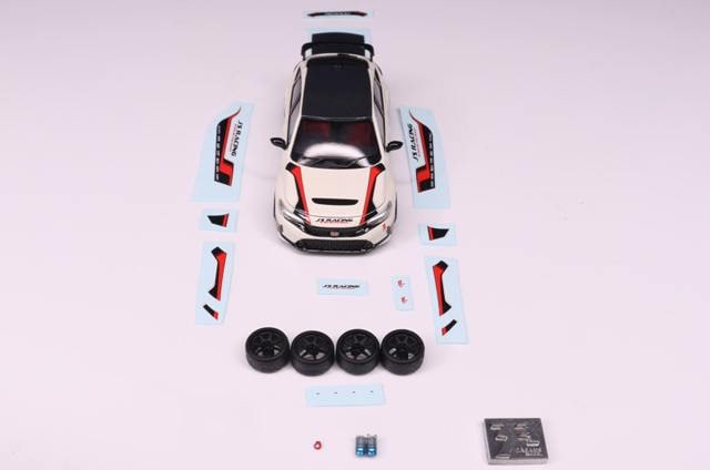 33 DREAMS 1:64 J'S RACING DETAIL UP KIT For Civic type R FL5 Decal Kit *Minicar not included.