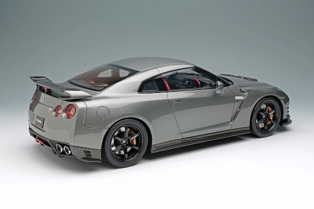 [ Pre-order ] EML173 Make Up EIDOLON 1:18 Nissan GT-R (NISMO R35 CRS Version) 2013 Dark Metal Gray