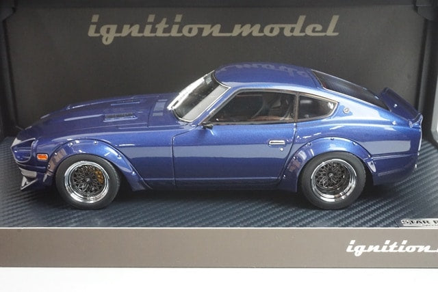 1:18 ignition model IG3116 Nissan Fairlady Z S30 Star Road Blue